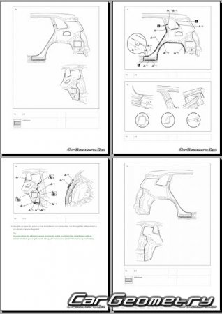 �������� ������� Toyota RAV4 (XA60) 2026-2031 Collision Repair Manual