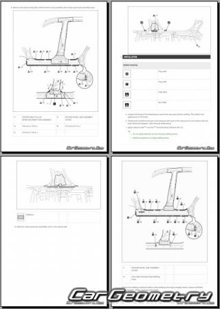 �������� ������� Toyota RAV4 (XA60) 2026-2031 Collision Repair Manual