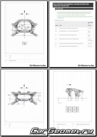 �������� ������� Toyota RAV4 (XA60) 2026-2031 Collision Repair Manual