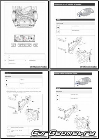 �������� ������� Toyota RAV4 (XA60) 2026-2031 Collision Repair Manual