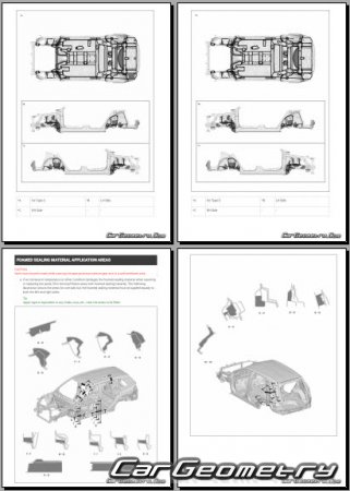 �������� ������� Toyota RAV4 (XA60) 2026-2031 Collision Repair Manual