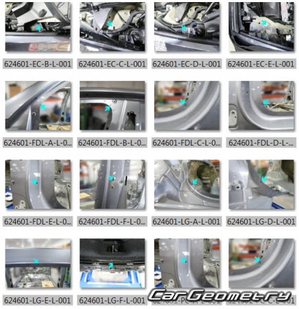 ������� ������ Tesla Model Y � 2025 Body dimensions