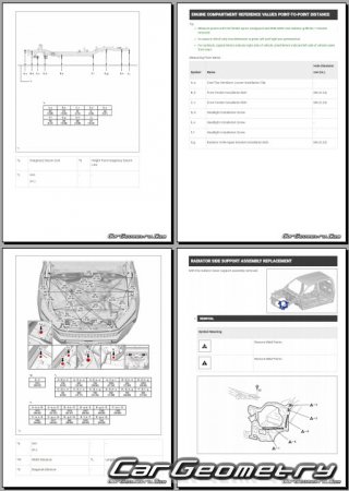 �������� ������� Toyota Hilux (GUN226 GUN227 TGN226 XPN225) � 2025 Body Repair Manual