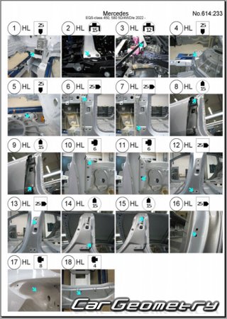 Mercedes EQS-class (X296) SUV � 2022 Body dimensions