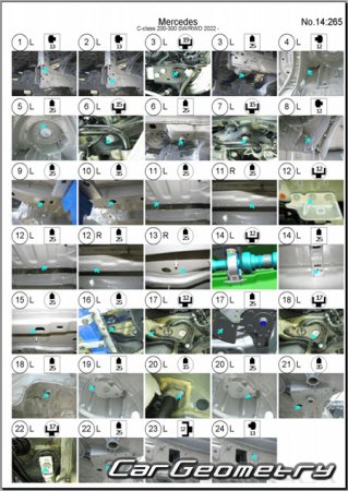 Mercedes C-Class Estate (S206) � 2022 Body dimensions