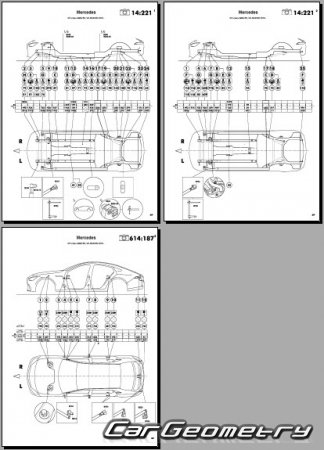 Mercedes AMG GT (X290) 2018-2025 Body dimensions