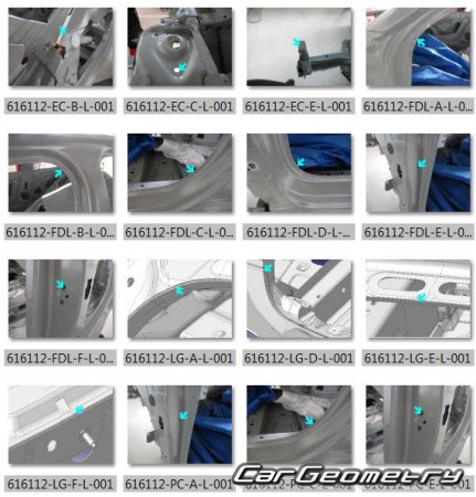 Peugeot 308 (P51 P52) � 2021 (5DR, SW Wagon) Body dimensions