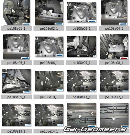 Peugeot 308 (P51 P52) � 2021 (5DR, SW Wagon) Body dimensions