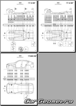 BMW X4 M (F98) 2019�2024 Body dimensions