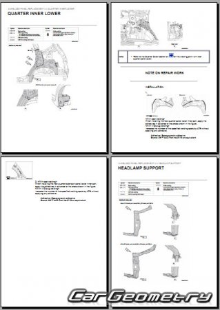 Mitsubishi Xpander 2018-2024 Body Repair Manual