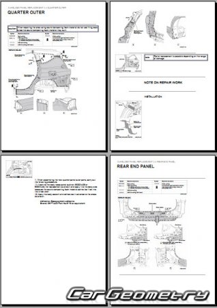 Mitsubishi Xpander 2018-2024 Body Repair Manual