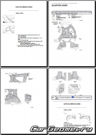 Mitsubishi Xpander 2018-2024 Body Repair Manual