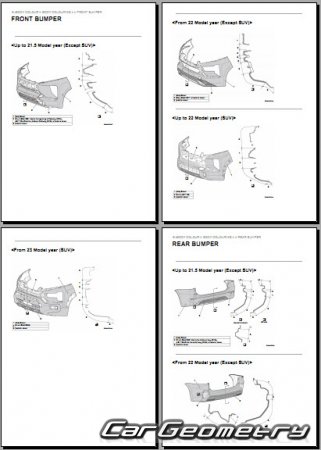 Mitsubishi Xpander 2018-2024 Body Repair Manual