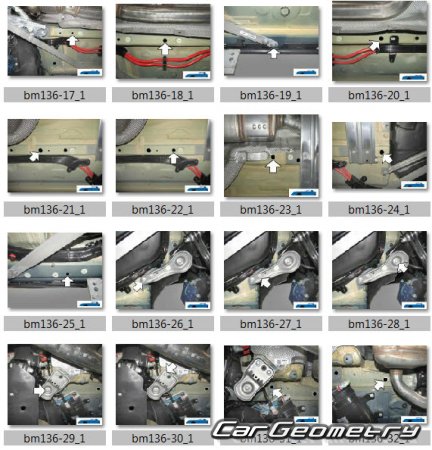 BMW M4 (G83) Cabrio 2021-2027 Body dimensions