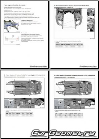 BMW 8 Series G15 Coupe 2019-2024 Body dimensions