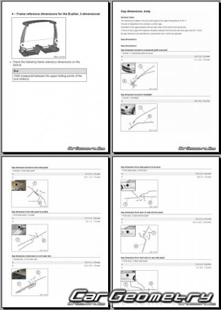 BMW 8 Series G15 Coupe 2019-2024 Body dimensions