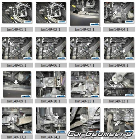 ������� ������ BMW I7 (G70) 2023-2031 Body dimensions