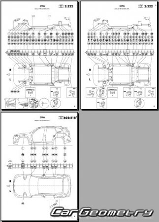 BMW iX1 EV (U11) 2022-2028 Body dimensions