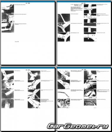 BMW 3 Series Sedan (E30) 1983�1991 Body dimensions