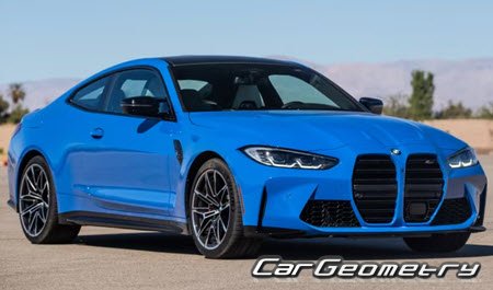 �������� ������� ��� 4 Series �4 ����, ������� ������ BMW M4 (G82) 2021-2026 Coupe