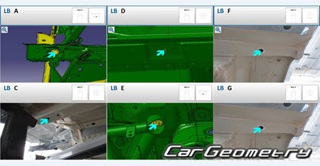 BMW M4 Coupe (G82) 2021-2026 Body dimensions