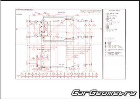 Audi Q3 (F3N) 2019-2024 Body dimensions
