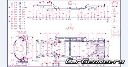 Buick Enclave 2024-2030 Body dimensions Buick Enclave 2024-2030 Body dimensions