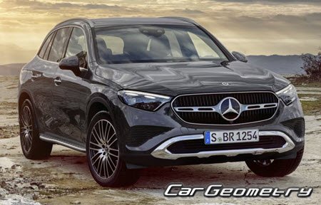 �������� ������� Mercedes GLC-Class (X254) 2022�2028, ������� ������ �������� ��� ������