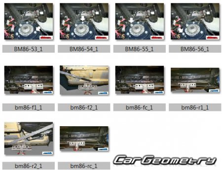 BMW 4 Series (F33) Cabrio 2013-2020 Body dimensions