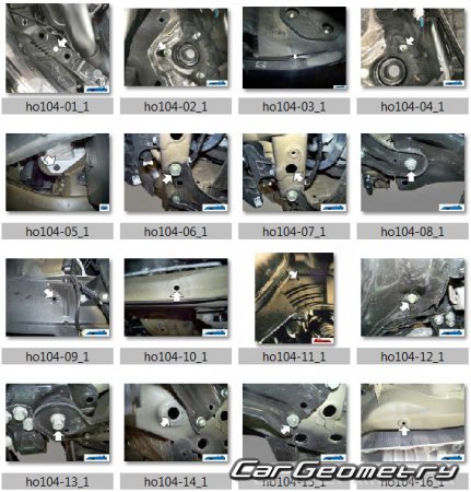 ������� ������ Honda Passport 2019-2024 Body Repair Manual