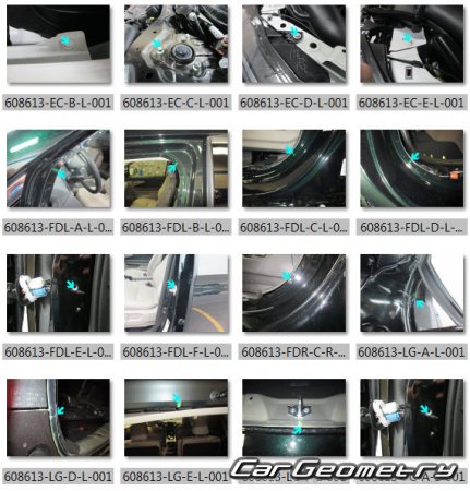 ������� ������ Honda Passport 2019-2024 Body Repair Manual