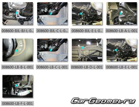 ������� ������ Honda Passport 2019-2024 Body Repair Manual