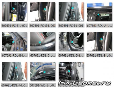 Lincoln MKZ 2010�2012 Body dimensions