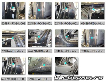 ������� ������ AITO M7 2022-2026 Body Repair Manual