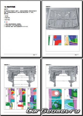 ������� ������ AITO M7 2022-2026 Body Repair Manual