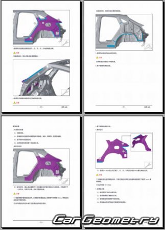 �������� ������� AITO M5 2022-2027 Body Repair Manual