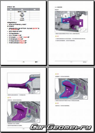 �������� ������� AITO M5 2022-2027 Body Repair Manual