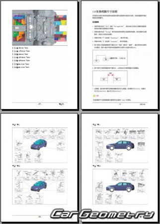 �������� ������� AITO M5 2022-2027 Body Repair Manual