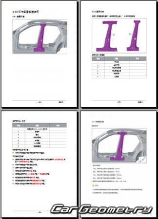 �������� ������� AITO M5 2022-2027 Body Repair Manual