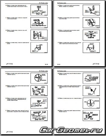 ������� ������ Chery Jetour T2 � 2024 Body Repair Manuals