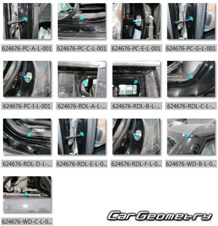 ������� ������ Chery Jetour T2 � 2024 Body Repair Manuals