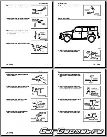 ������� ������ Chery Jetour T2 � 2024 Body Repair Manuals