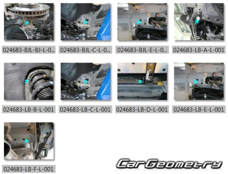 ������� ������ Chery Jetour T2 � 2024 Body Repair Manuals