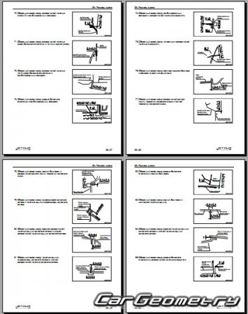 ������� ������ Chery Jetour T2 � 2024 Body Repair Manuals