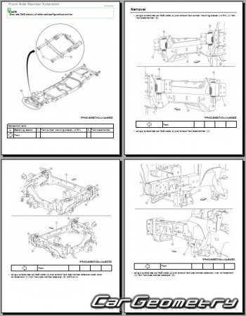 �������� ������� Nissan Titan (A61) 2016-2024 Body Repair Manual