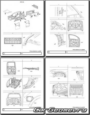 �������� ������� Nissan Titan (A61) 2016-2024 Body Repair Manual