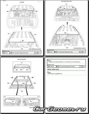 �������� ������� Nissan Titan (A61) 2016-2024 Body Repair Manual