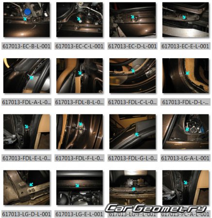 Porsche 911 Cabriolet (997) 2005�2012 Body dimensions