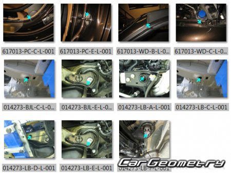 Porsche 911 Cabriolet (997) 2005�2012 Body dimensions