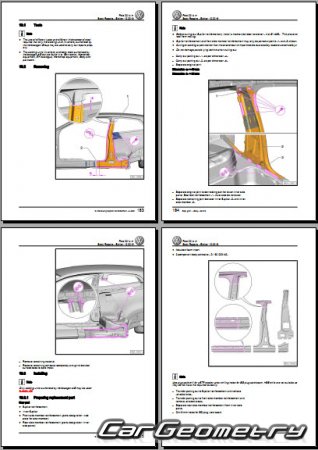 Volkswagen Polo (Typ 6R) 2009�2018 Body Repair Manual